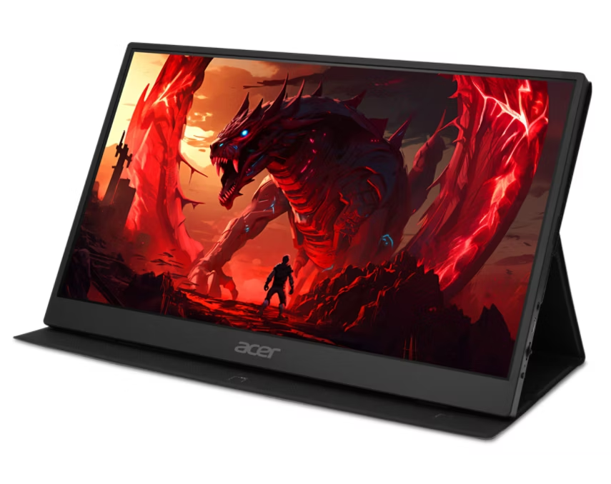 Alt View 2. Acer - Nitro 15.6" LED Monitor PM1 PG161Q P 1920 x 1080 60Hz 16:9 250 nits UM.ZP1AA.P01.