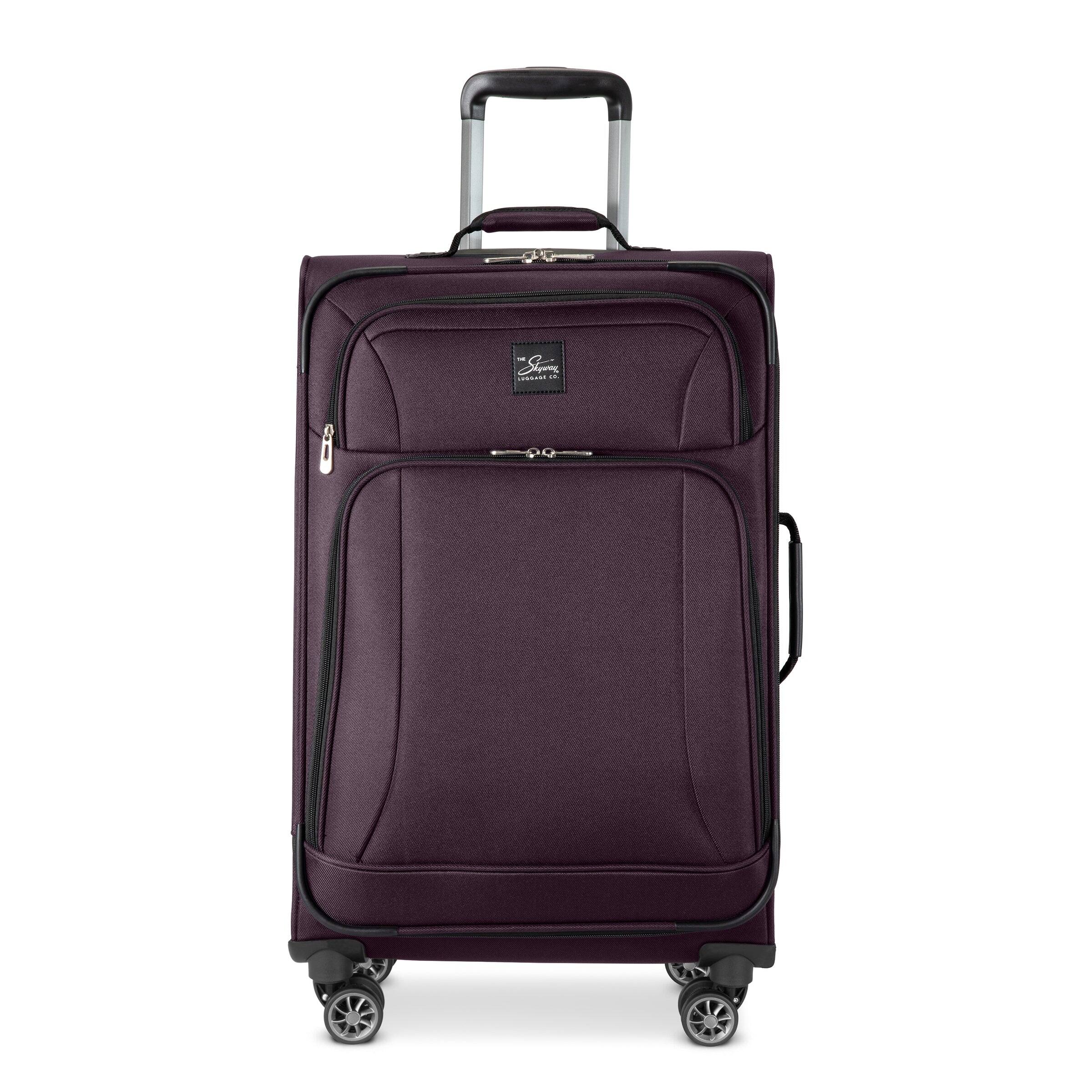 Front. Skyway - Epic Softside Medium Check-In, Plum - Plum.