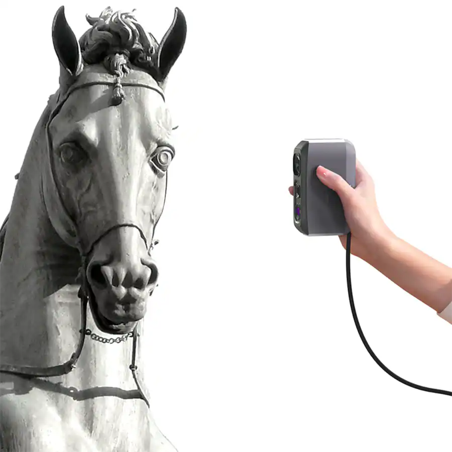 3DMakerpro Moose Lite Handheld 3D Scanner for 3D Printing, Anti Shake ...