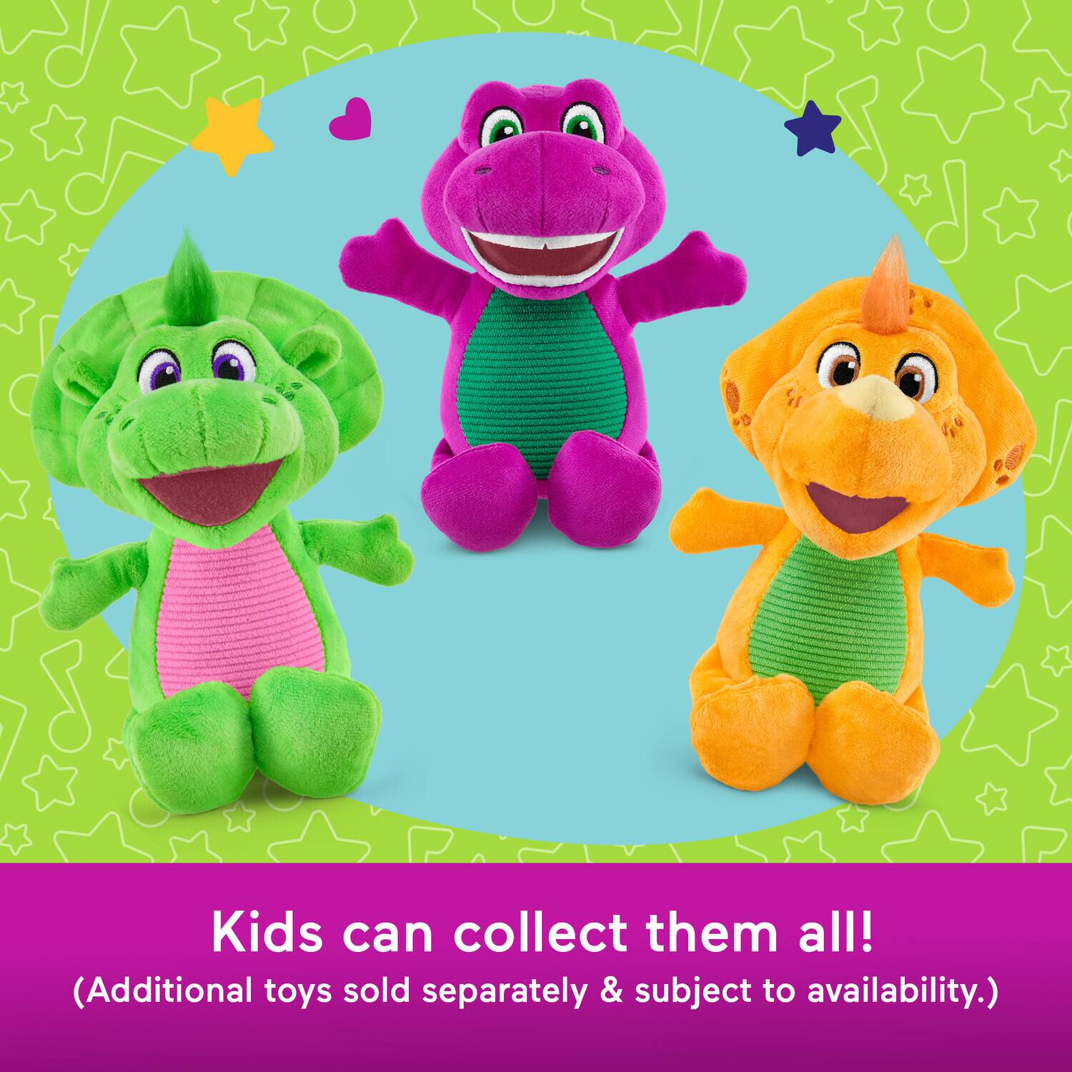 Kids can collect them all! (Additional toys sold separately & subject to availability.)