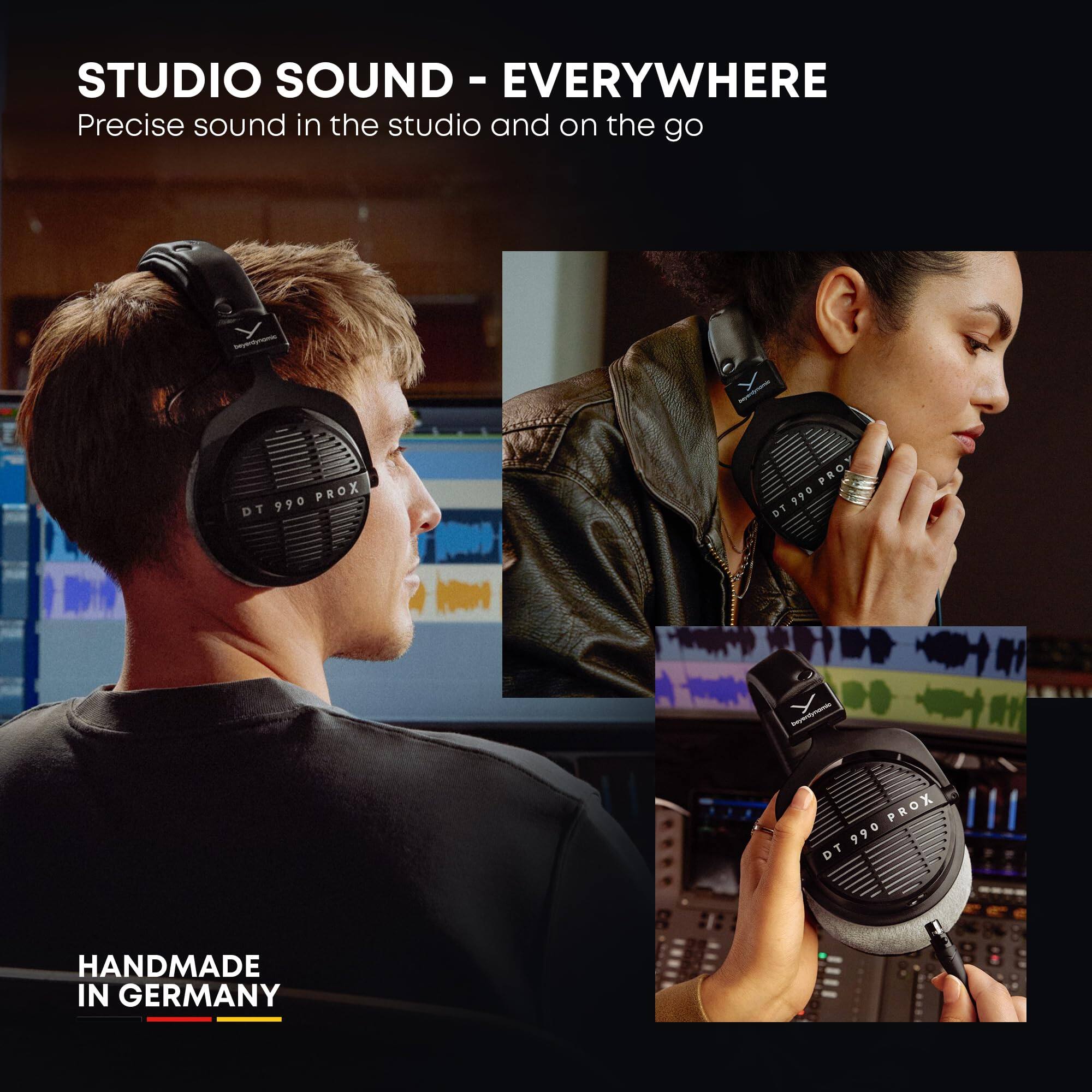 STUDIO SOUND - EVERYWHERE  
Precise sound in the studio and on the go  

HANDMADE IN GERMANY