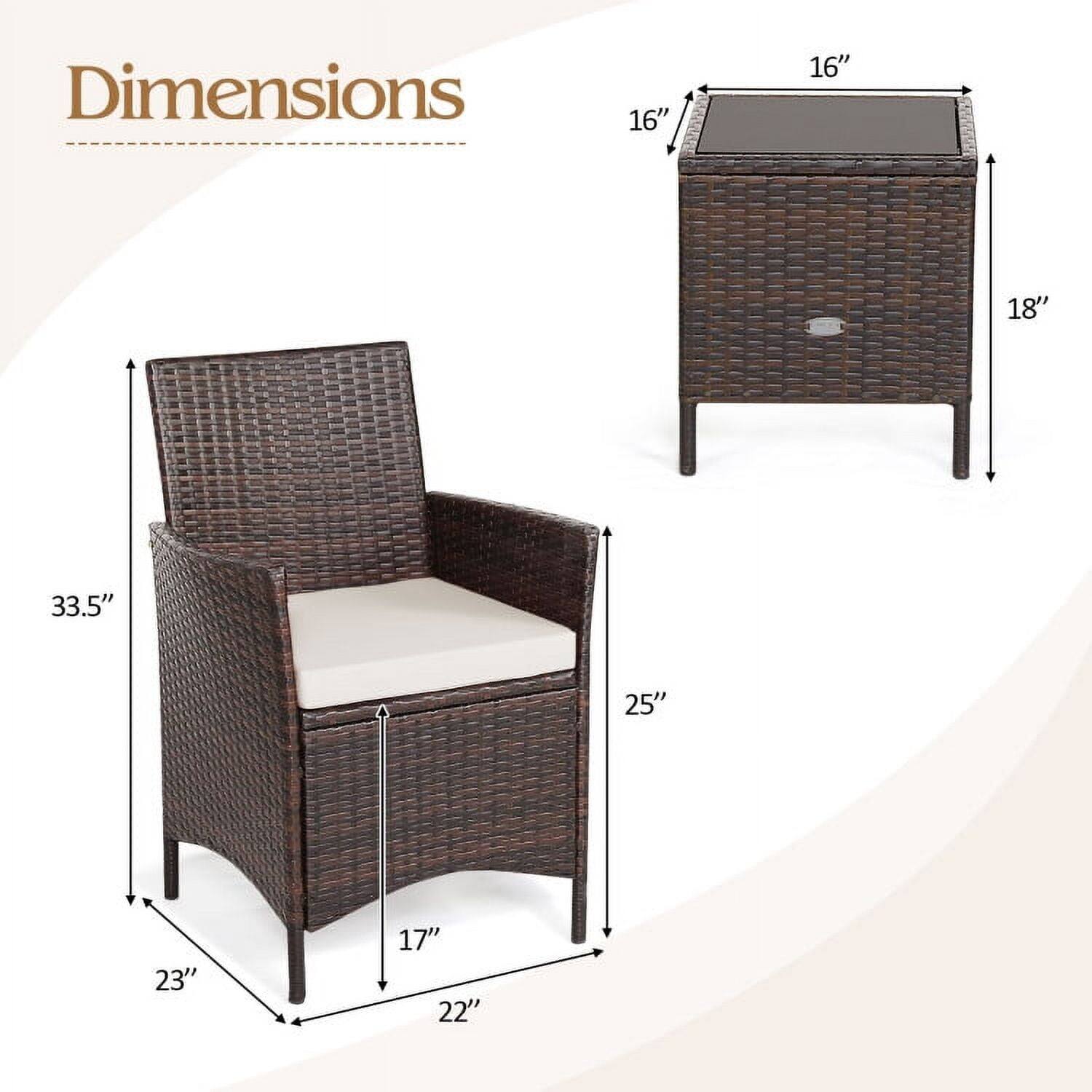Dimensions: 16" x 16" x 18", 33.5" x 25" x 23" x 17" x 22"