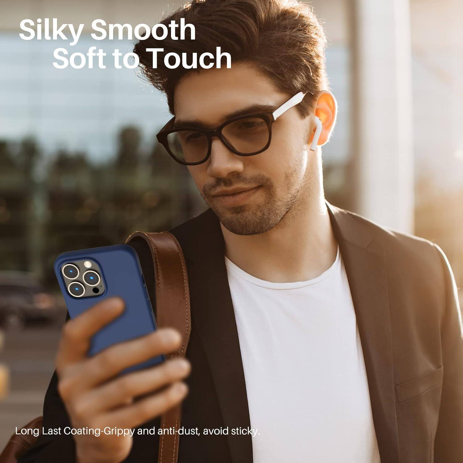 Silky Smooth Soft to Touch
Long Last Coating-Grippy and anti-dust, avoid sticky.