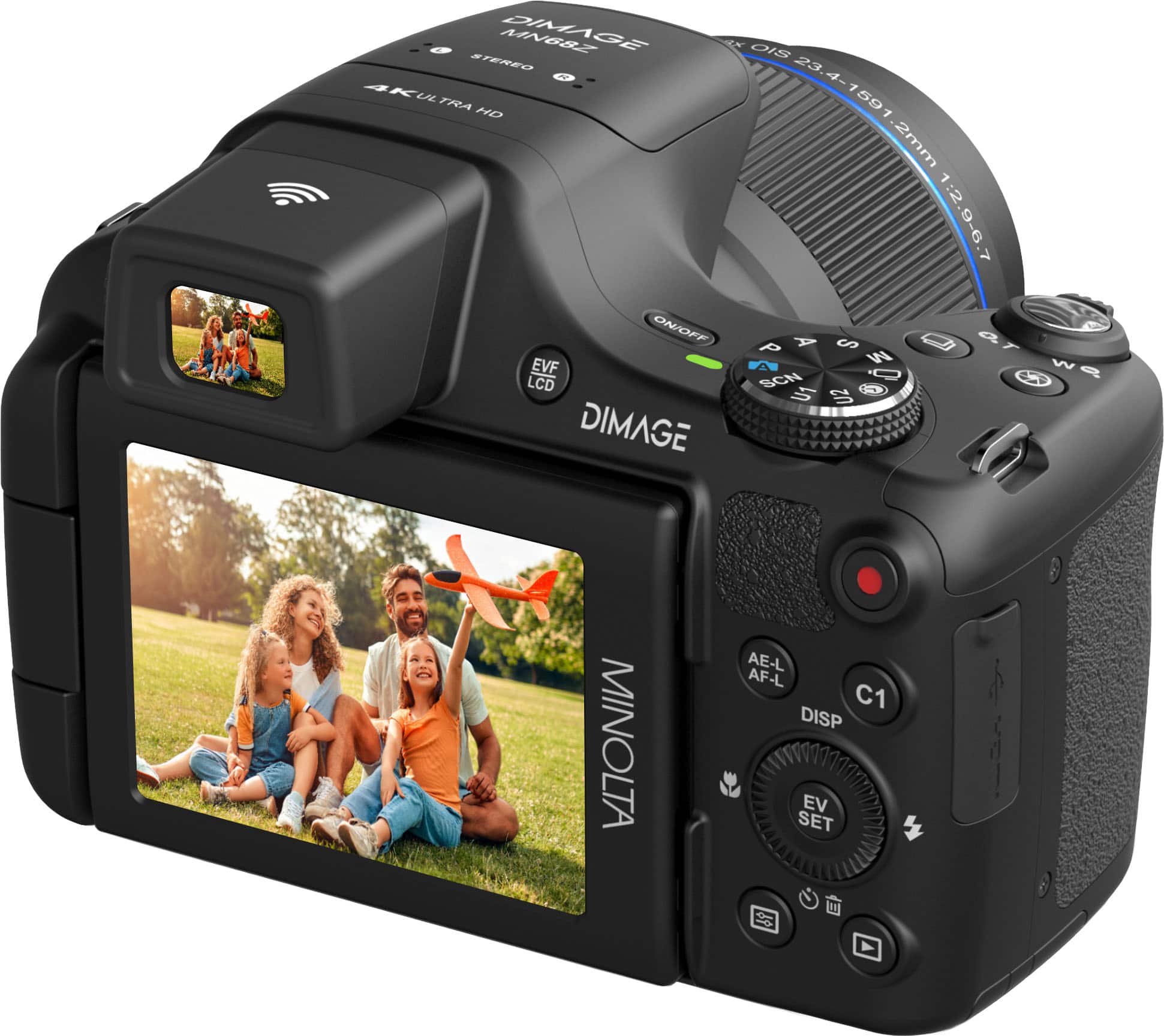 Minolta DiMAGE MN68Z 20.0 Megapixels 4K 68x Optical Zoom Lens