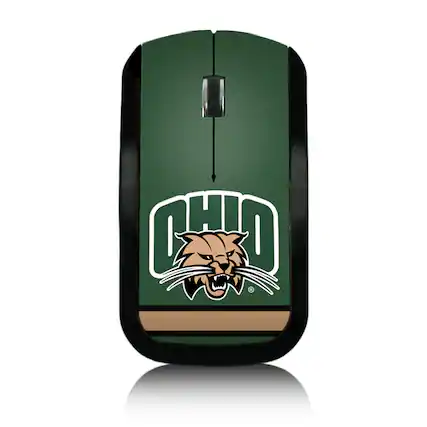 Front. Keyscaper - Ohio Bobcats Wireless USB Computer Mouse - Multicolor.