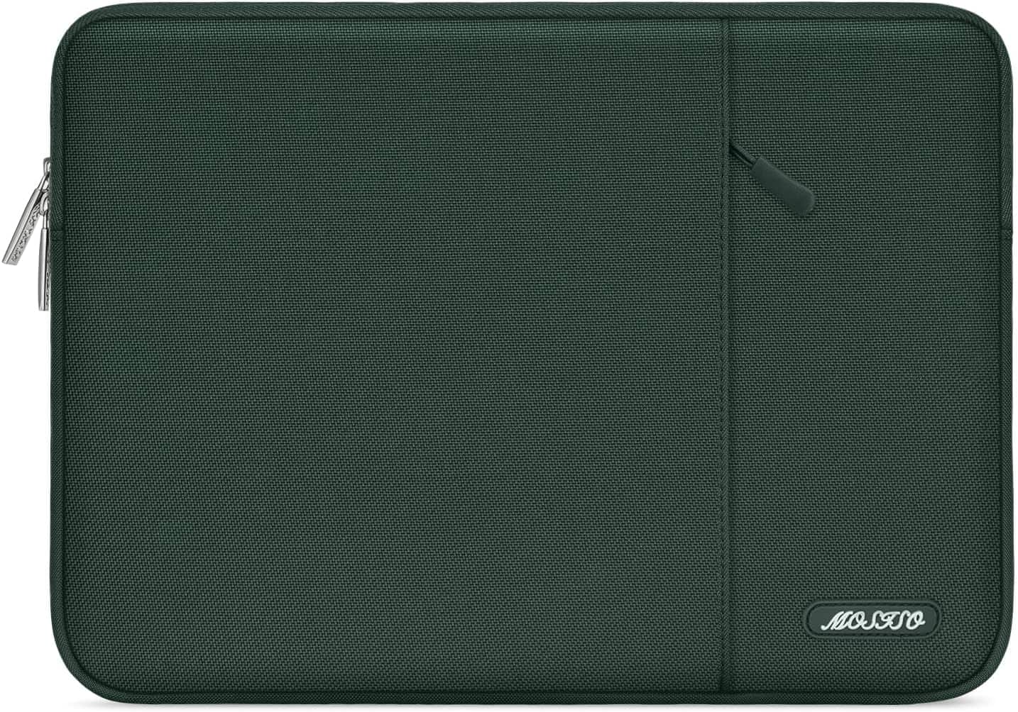mosiso - Laptop Case 13-13.3 inch Laptop Sleeve Fit with MacBook Air/Pro 13/Pro 14 HP Dell ASUS Lenovo Sleeve Bag with Pocket - Midnight Green