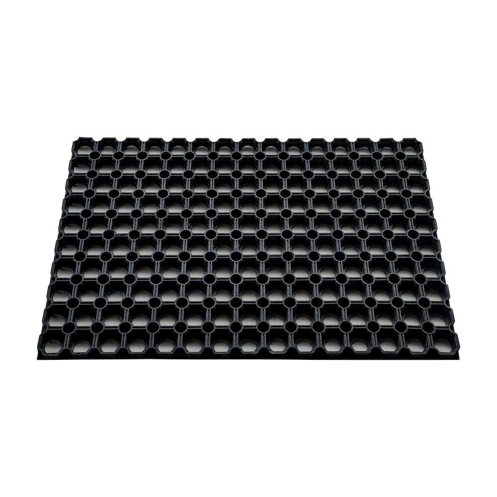 Alt View 2. Floortex - Doortex® Octomat All Seasons Black Outdoor Entrance Mat - 40" x 60" - Black.