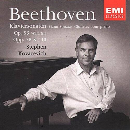 Beethoven  
EMI CLASSICS  

Klaviersonaten  
Piano Sonatas  
Sonates pour piano  

Op. 53 Waldstein  
Opp. 78 & 110  

Stephen Kovacevich