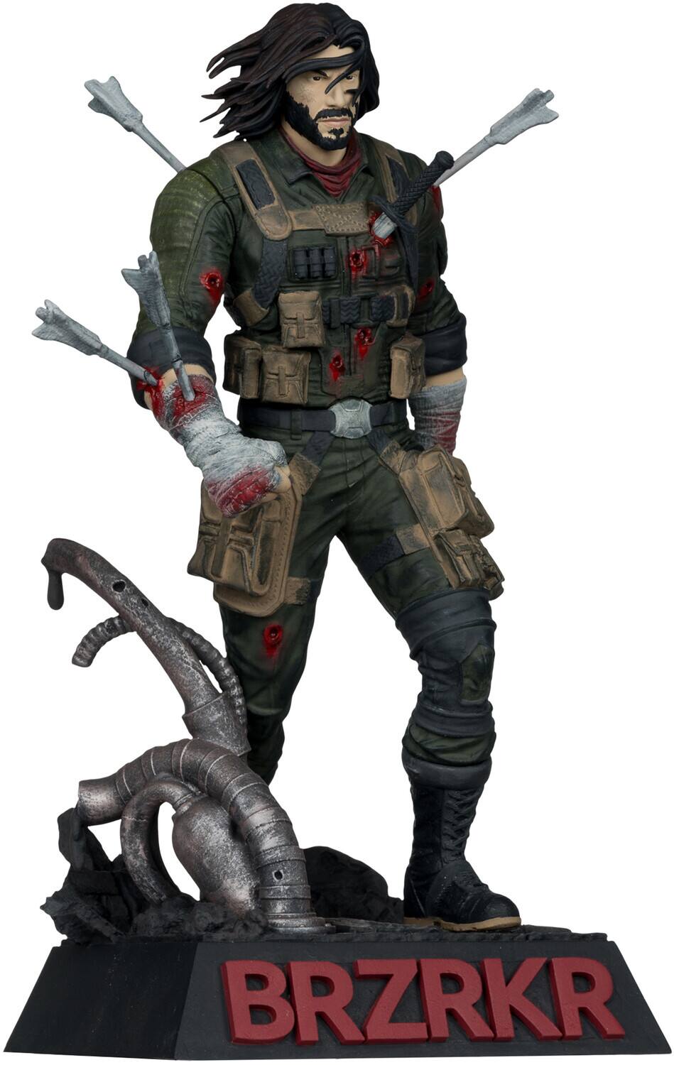 Alt View 1. McFarlane Toys - BRZRKR B 1/10 Scale Resin Statue Limited Edition McFarlane Toys   - COLLECTIBLES - Multicolor.