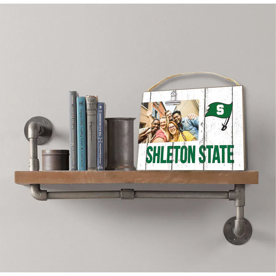 Jardine Shelton State Buccaneers 8'' x 10'' Weathered Design Clip It ...