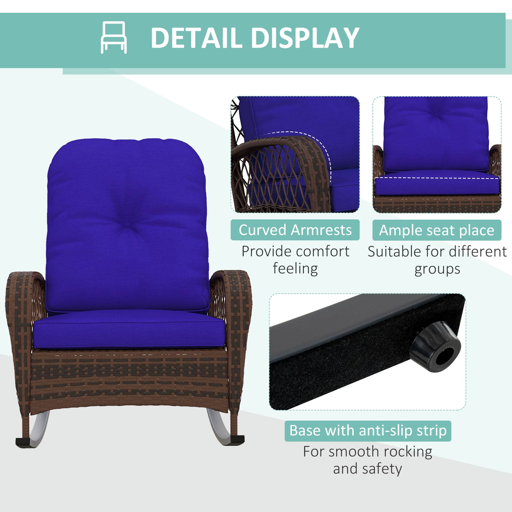 DETAIL DISPLAY

- Curved Armrests
  - Provide comfort feeling

- Ample seat place
  - Suitable for different groups

- Base with anti-slip strip
  - For smooth rocking and safety