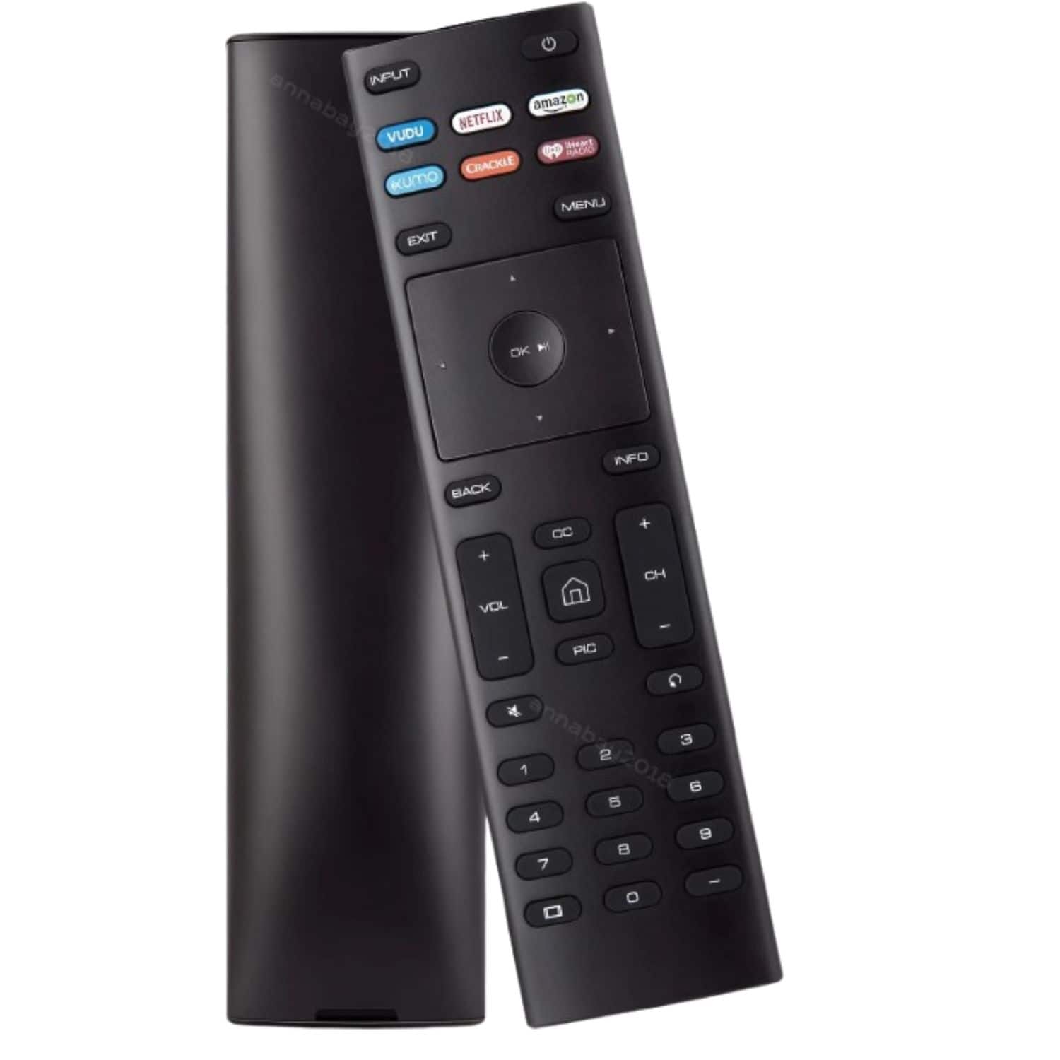 Home Collection - XRT136 Remote Control for Vizio Smart TVs with Vudu, Amazon, iHeart & Netflix Keys