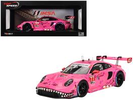 Top Speed - Porsche 911 GT3 R #77 Andlauer-Heinrich "AO Racing - Roxy" IMSA SportsCar Weekend Road America 2024 1/18 - Pink