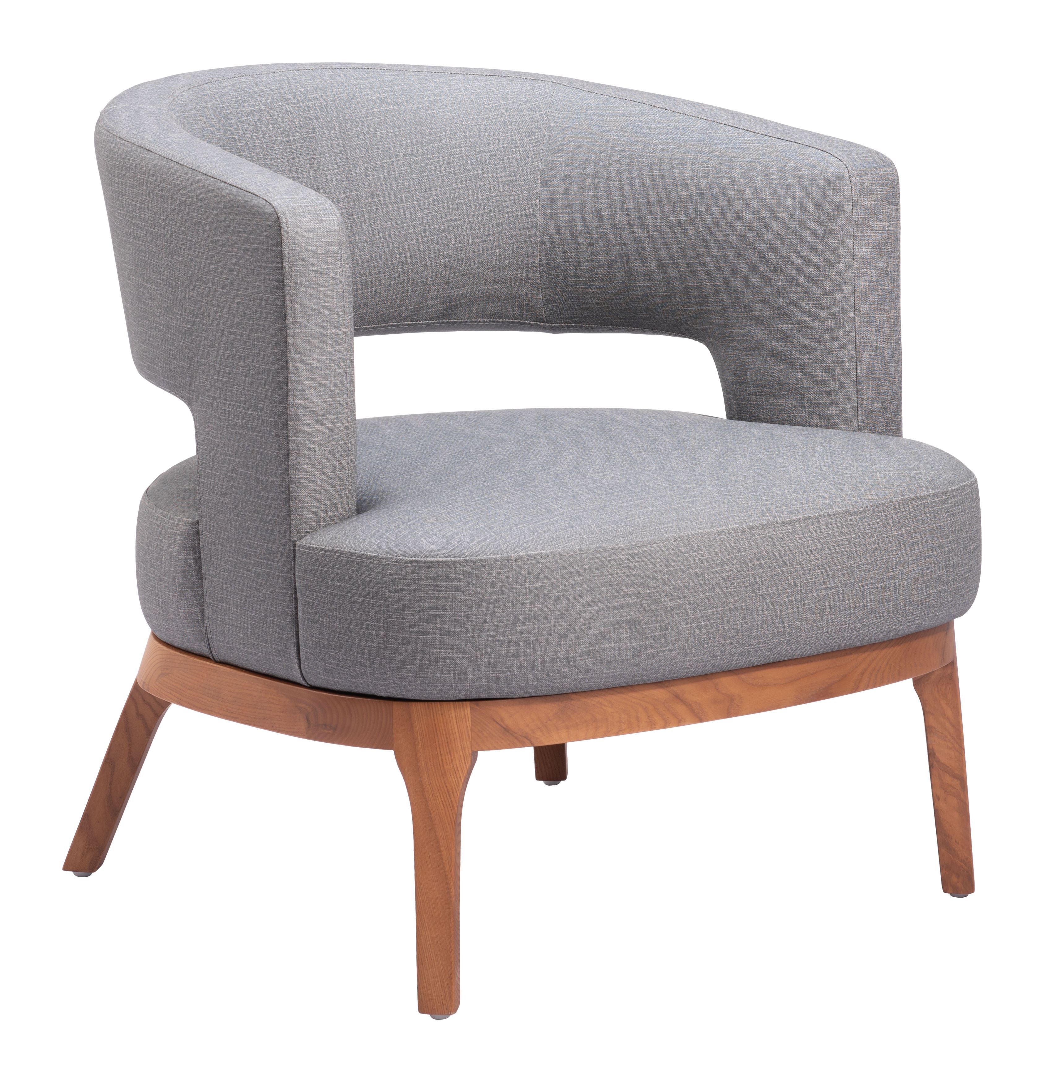 Hivvago - Penryn Accent Chair - Slate Gray