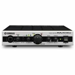 Yamaha - MA2030a Amplifier - 60 W RMS - 2 Channel - 0.2% THD - 20 Hz to 20 kHz - 30 W - Ethernet