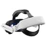 Sonicgrace - S3 Pro Meta Quest Elite Strap with 8000mAh Battery - Works with Meta Quest 3/3S Gift for Father's Day - White