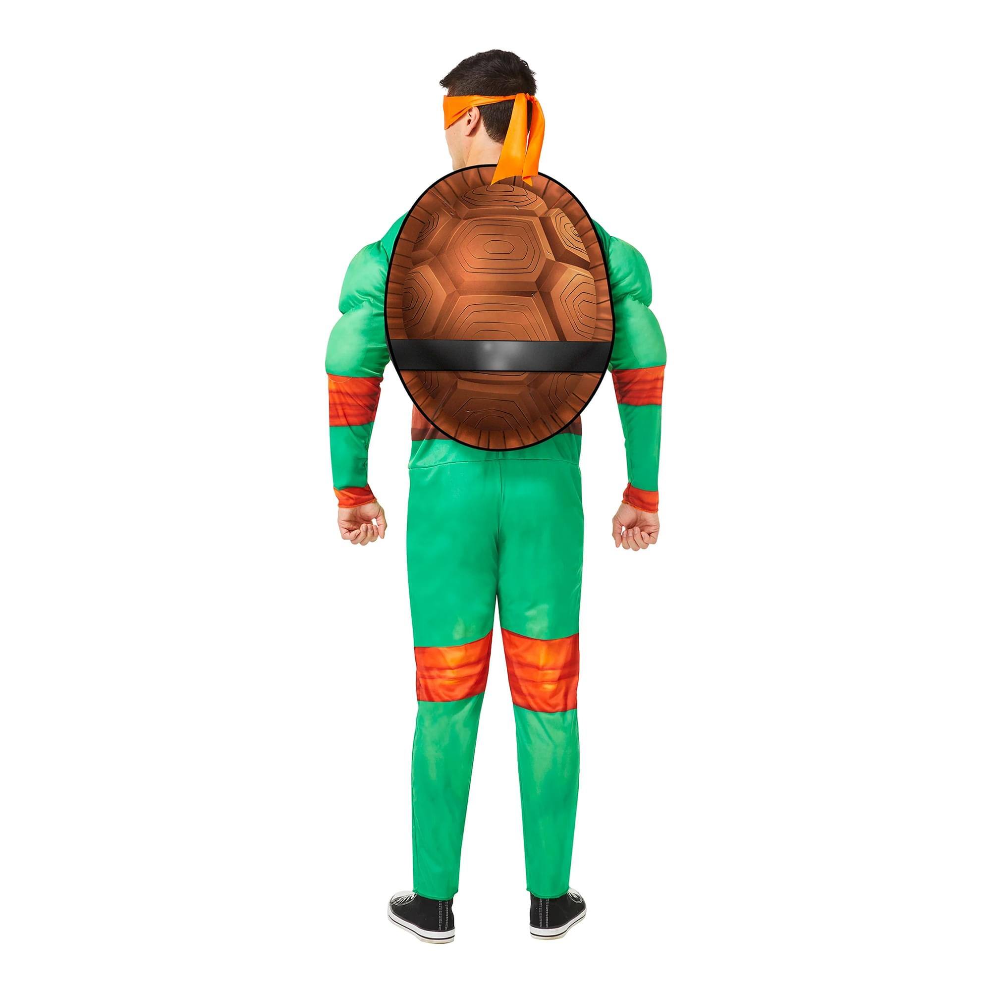 Alt View 1. InSpirit Designs - TMNT Michelangelo Movie Adult Costume | Large - Green.