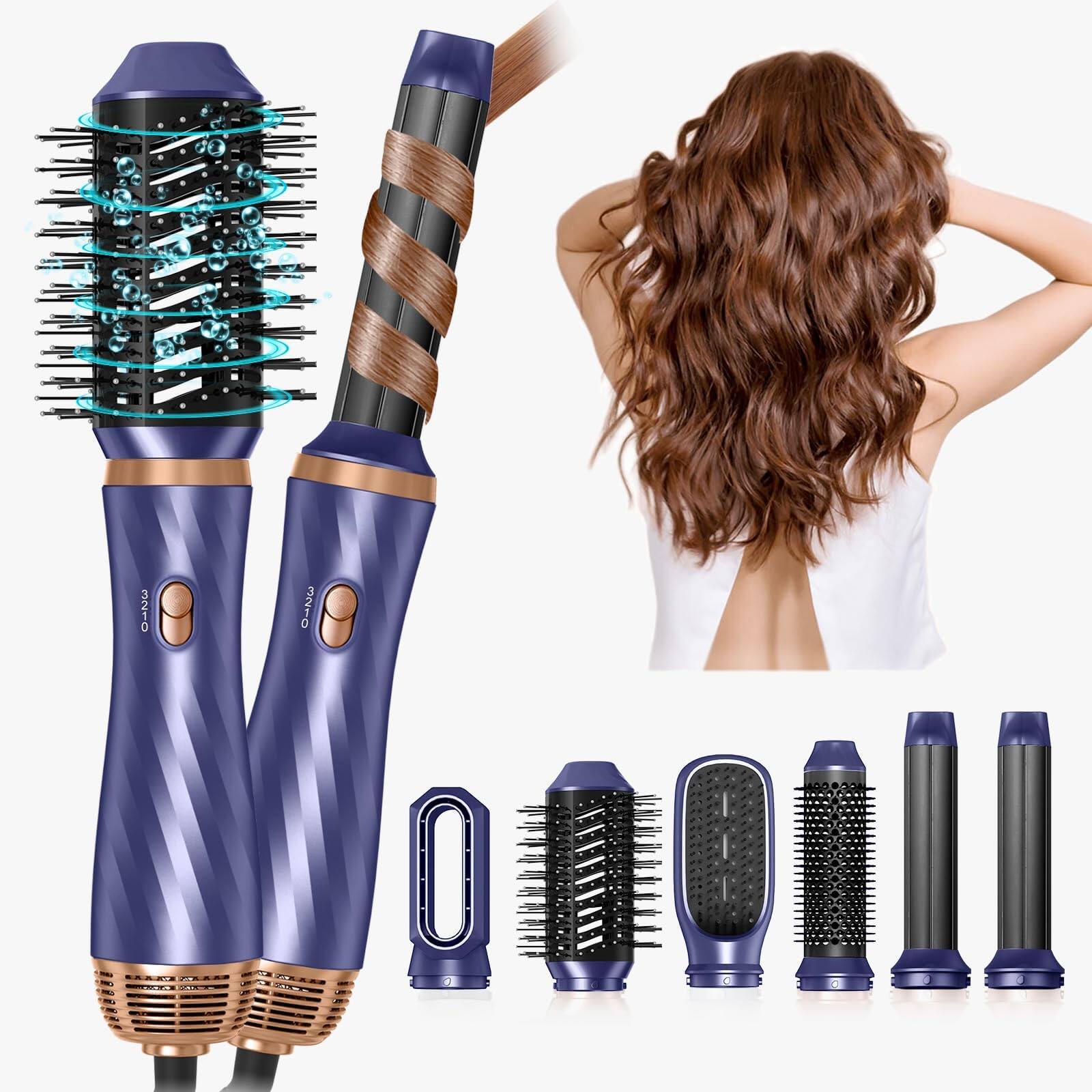 The Best Inks - 1000W Ceramic Lightweight Hair Dryer Professional Grade with Advanced Technology for Fast Drying - Blue Gold