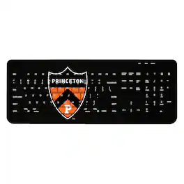 Keyscaper - Princeton Tigers Solid Design Wireless Keyboard - Multicolor