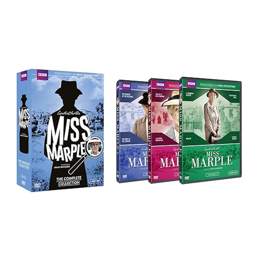 Left. Miss Marple: The Complete Collection (DVD).