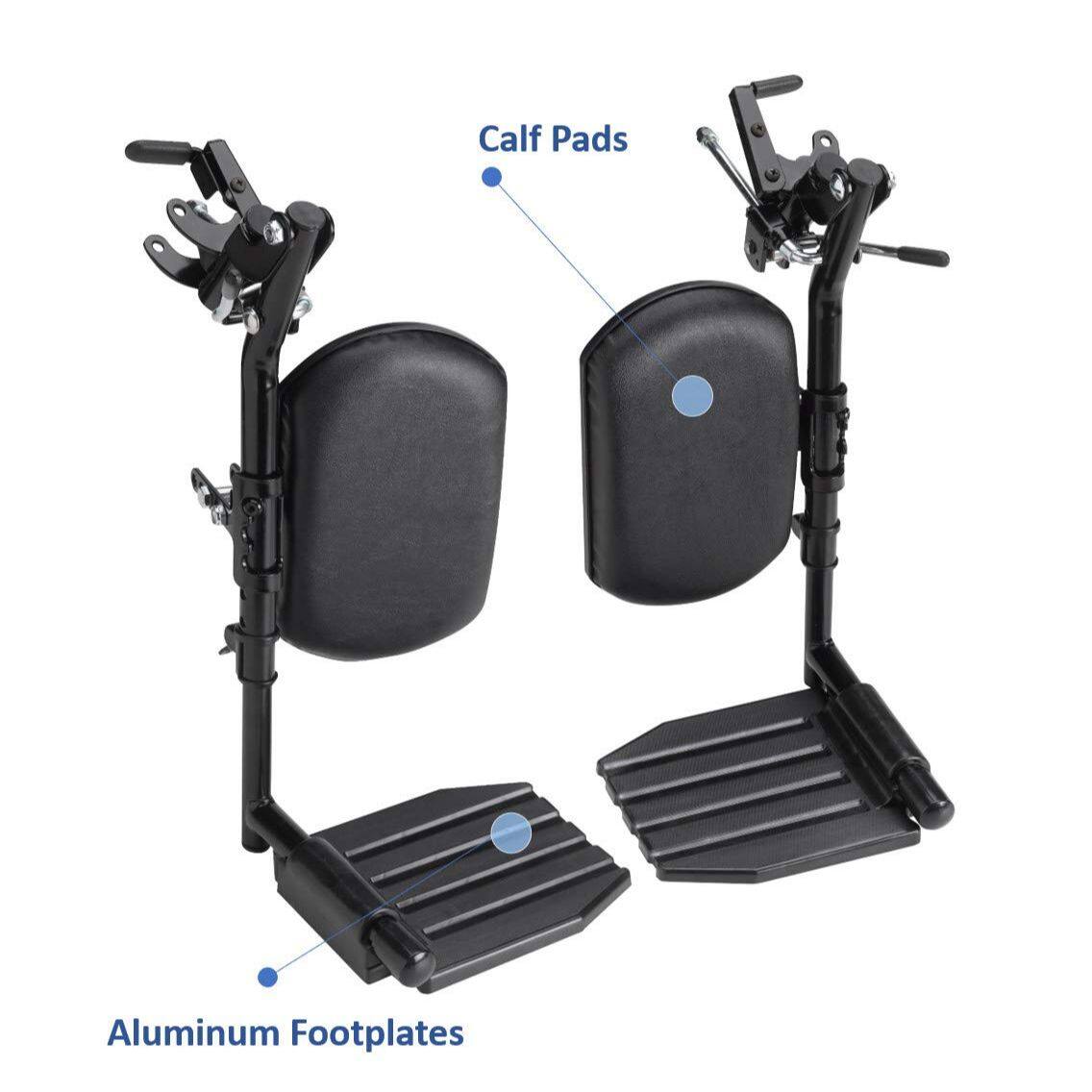 Calf Pads  
Aluminum Footplates