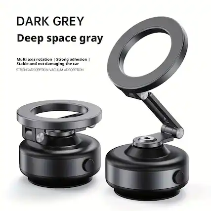 DARK GREY
Deep space gray
Multi axis rotation | Strong adhesion | Stable and not damaging the car
STRONGADSORPTION VACUUM ADSORPTION