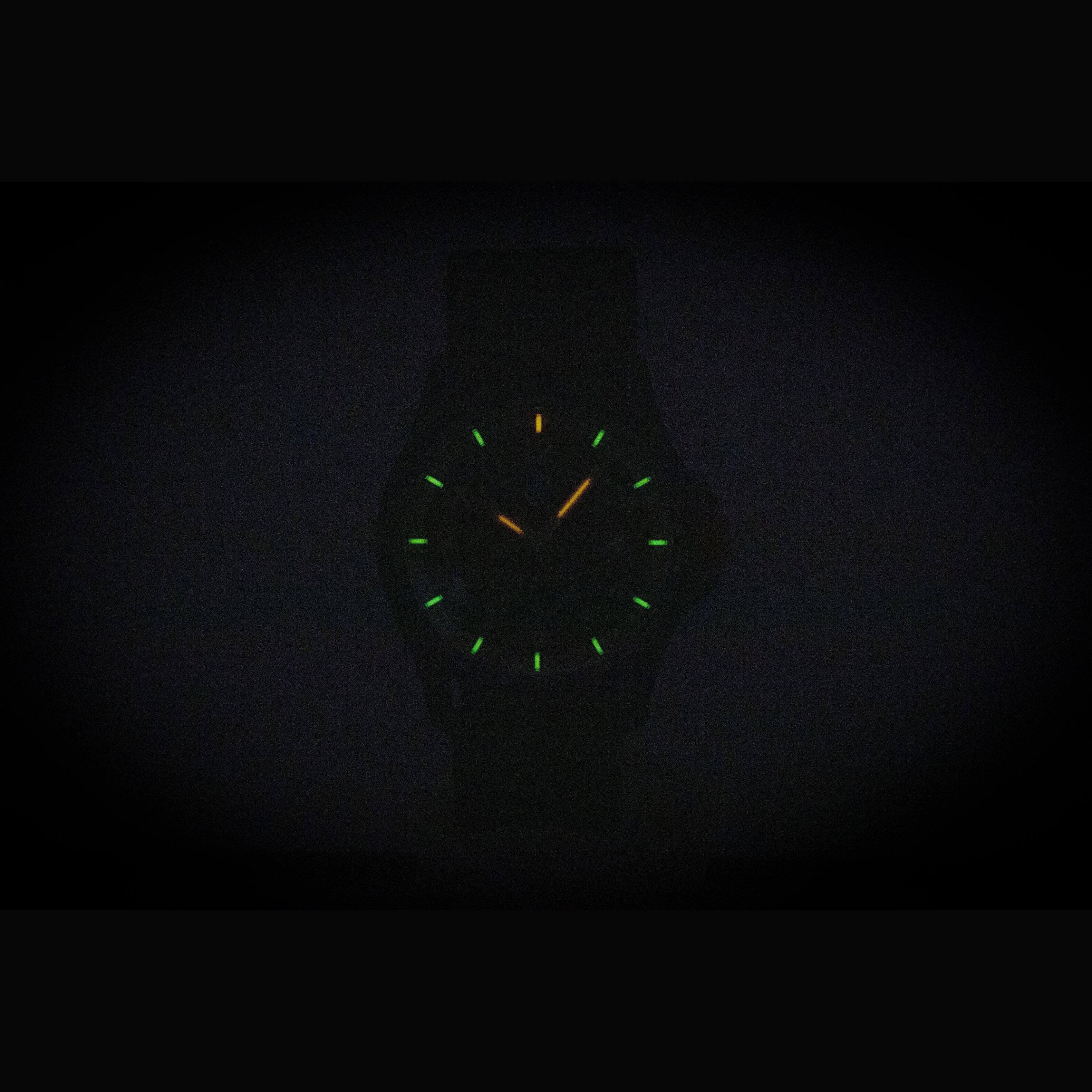 Angle. Luminox - Bear Grylls Survival Land Rubber Strap Brown Dial Quartz XB.3716 100M Men's Watch - Brown.