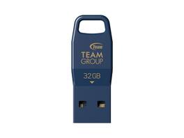Team Group - TEAM S5 32GB USB 3.2 Gen1 Flash Drive, Type-A interfaces, Speed Up to 100MB/s(TS5332GL01) - Blue