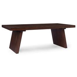 Maven Lane - Marcella Wood Coffee Table, Contemporary Accent Table - Aged Brown