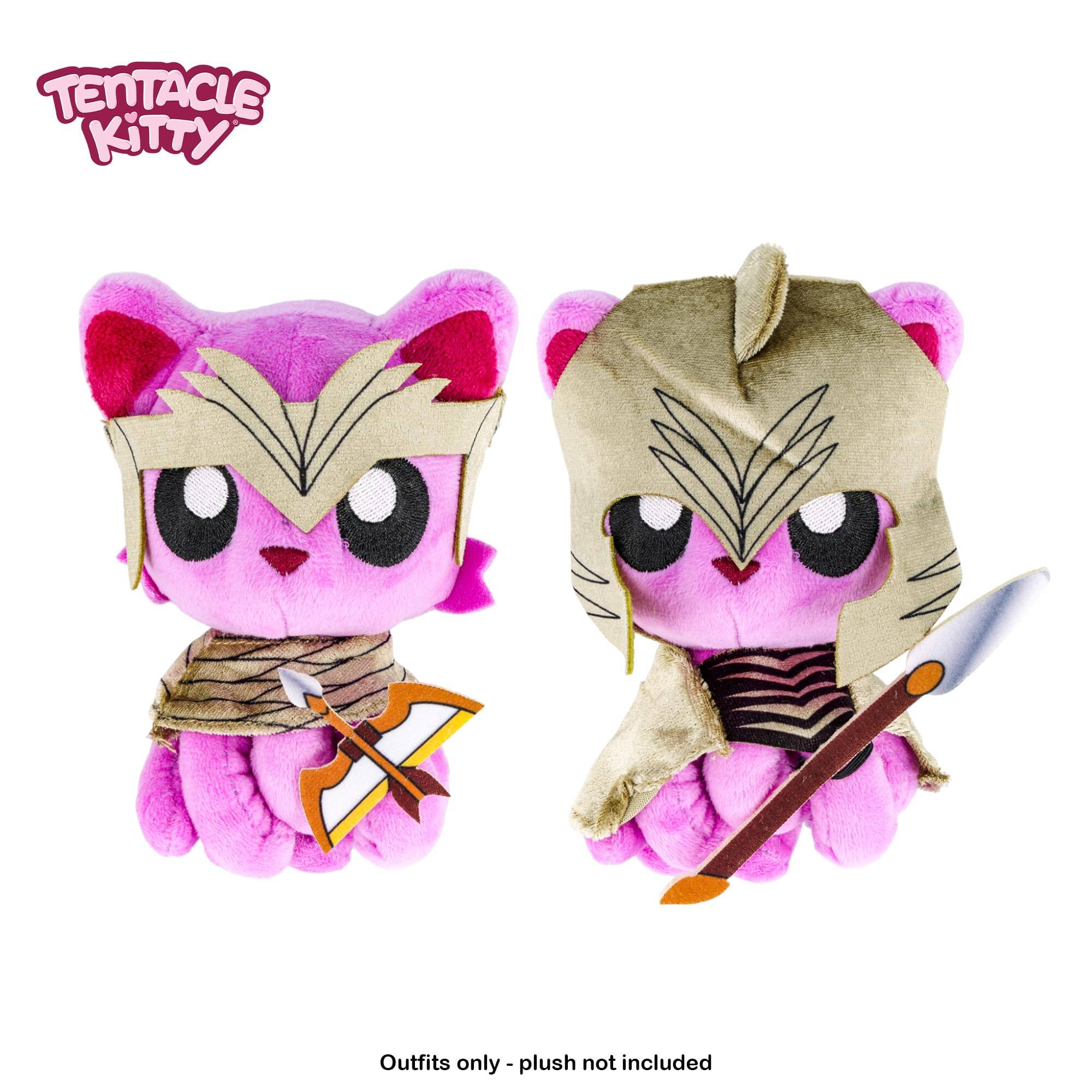 TENTACLE KITTY Outfits only - plush not included