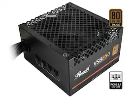 Rosewill - VSB 850W 80+ Bronze, ATX 3.0/3.1, Semi-Modular PSU, PCIe 5.1, 105°C Fan, 5 Year Warranty