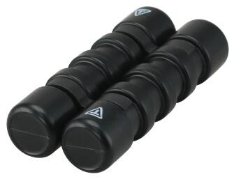 Front. Tycoon Percussion - Twin Shaker Set, Handheld Soft Sound Percussion Instrument, Dual Removable Shakers with Gentle Tone.