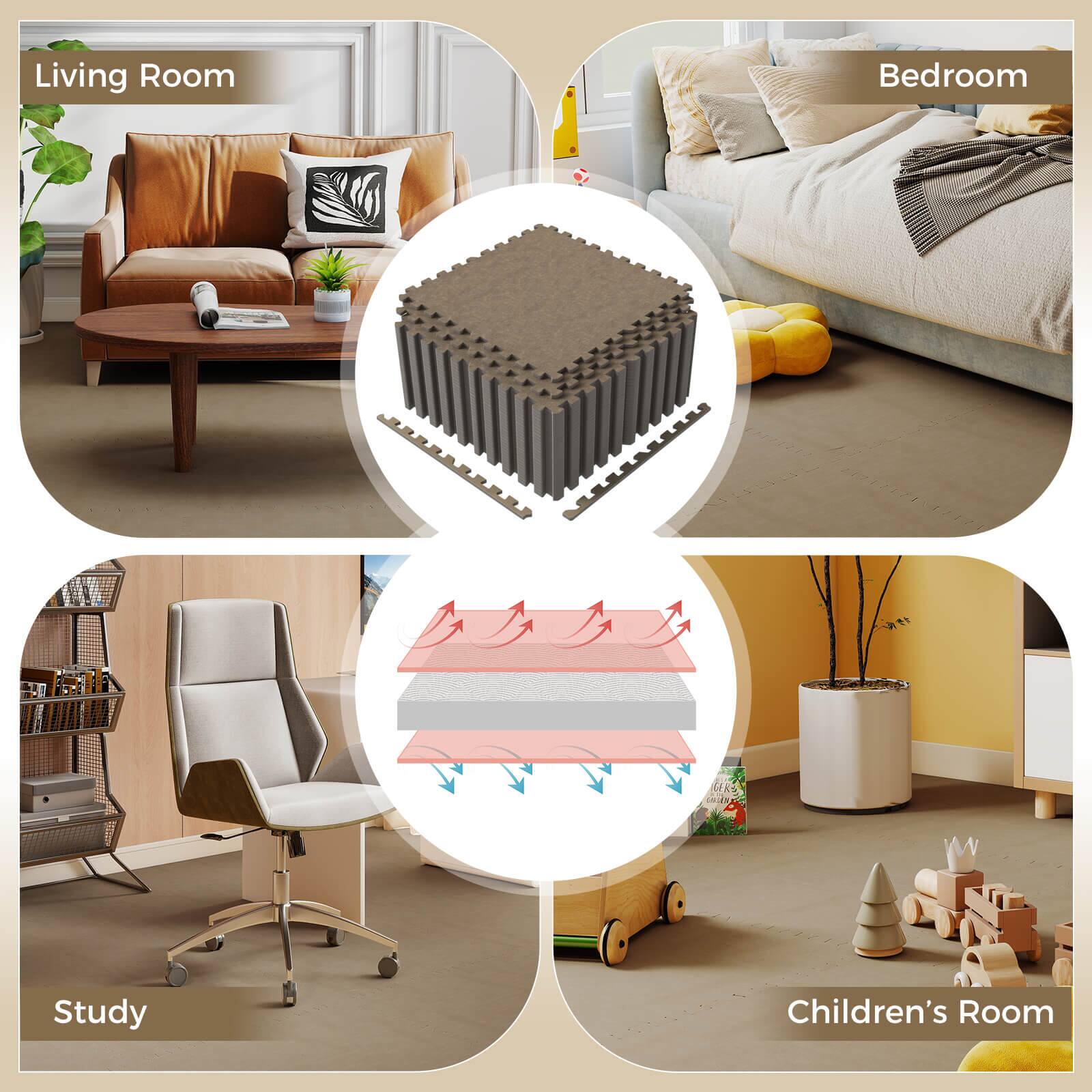 Living Room  
Bedroom  
Study  
Children's Room