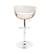 Alt View Zoom 13. LumiSource - Vintage Mod Polyester Fabric Barstool - Walnut/Cream.