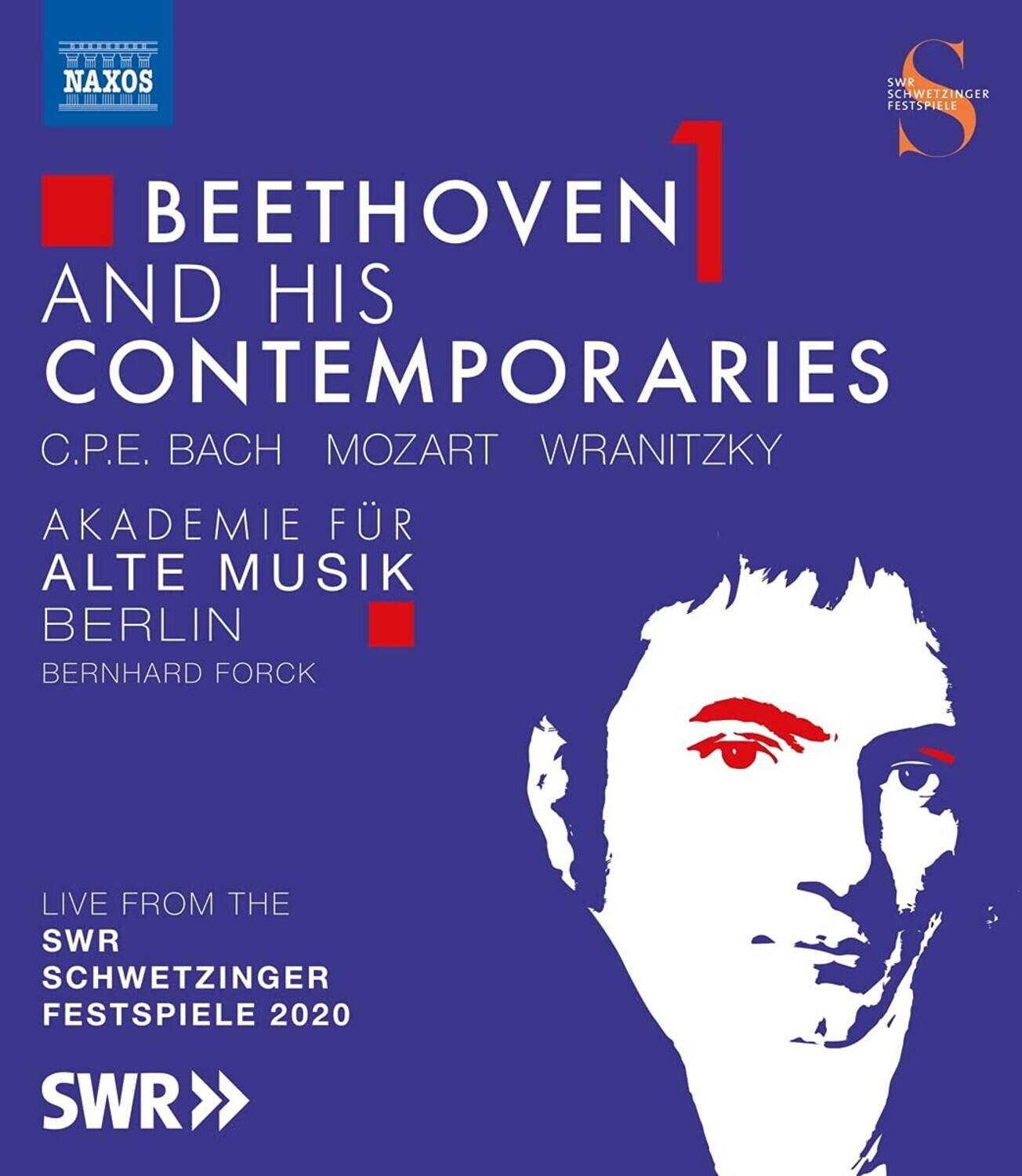 Front. Akademie Fur Alte Musik Berlin Forck - Beethoven & Contemporaries 1    - BLU-RAY.