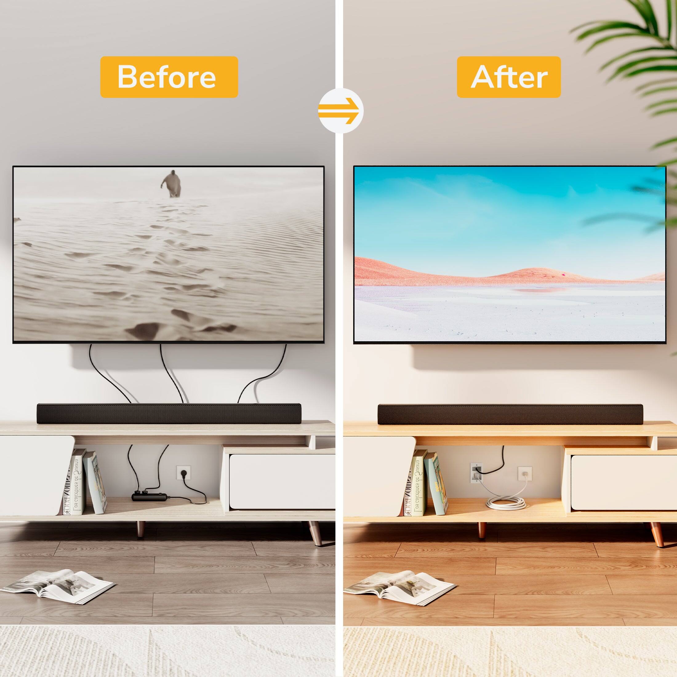 Before After