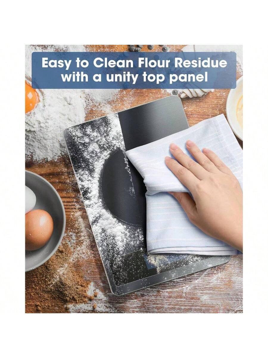 Easy to Clean Flour Residue with a unity top panel