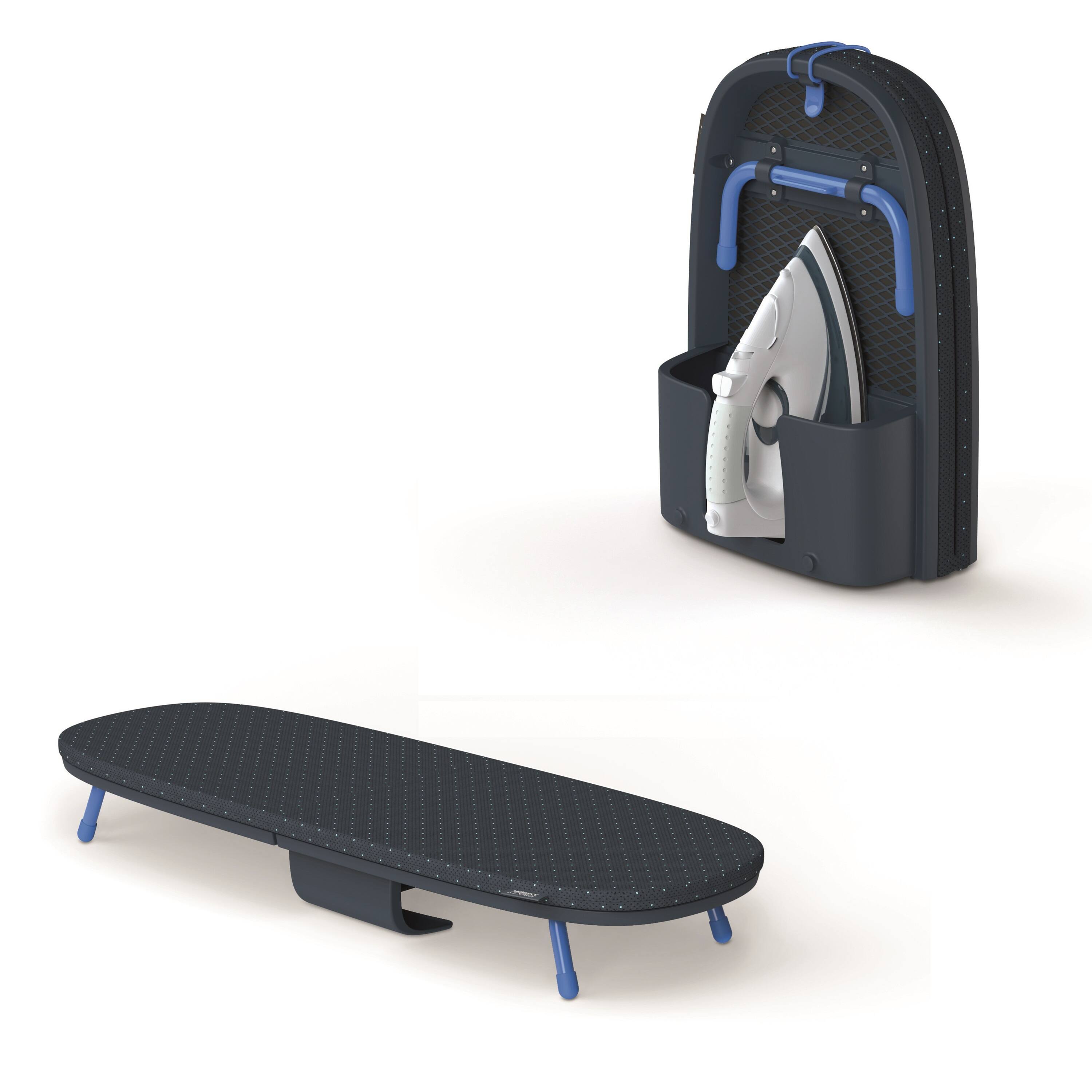 Front. Joseph Joseph - Pocket Plus Folding Table-top Ironing Board.