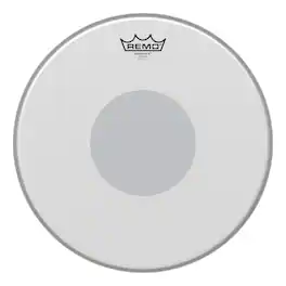 Remo - Emperor® X™ Coated 14-Inch Snare Drumhead with Bottom Black Dot™ and Xtreme Durability