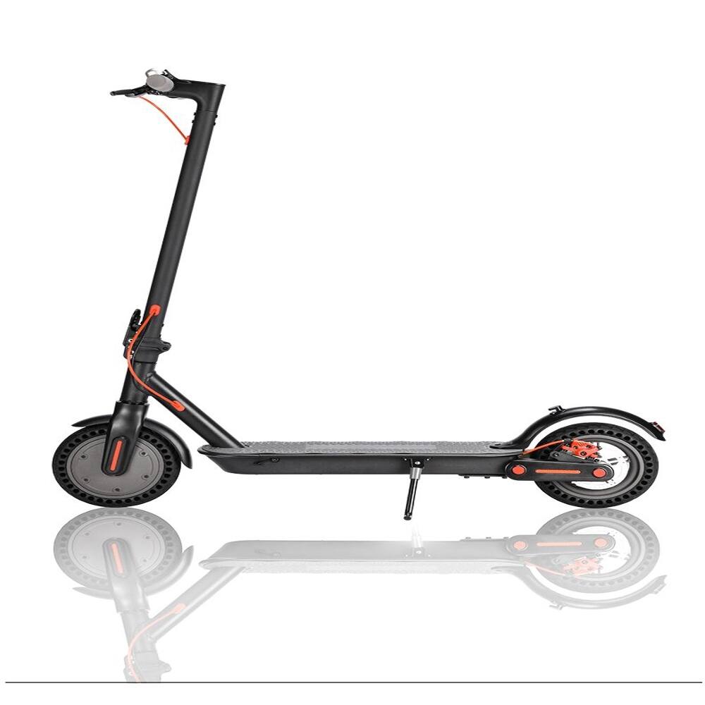 Angle. Loheer - Loheer 350W Folding Electric Scooter with 8.5 Inch Tires for Adults Eco-Friendly Commuter E-Scooter - Black.