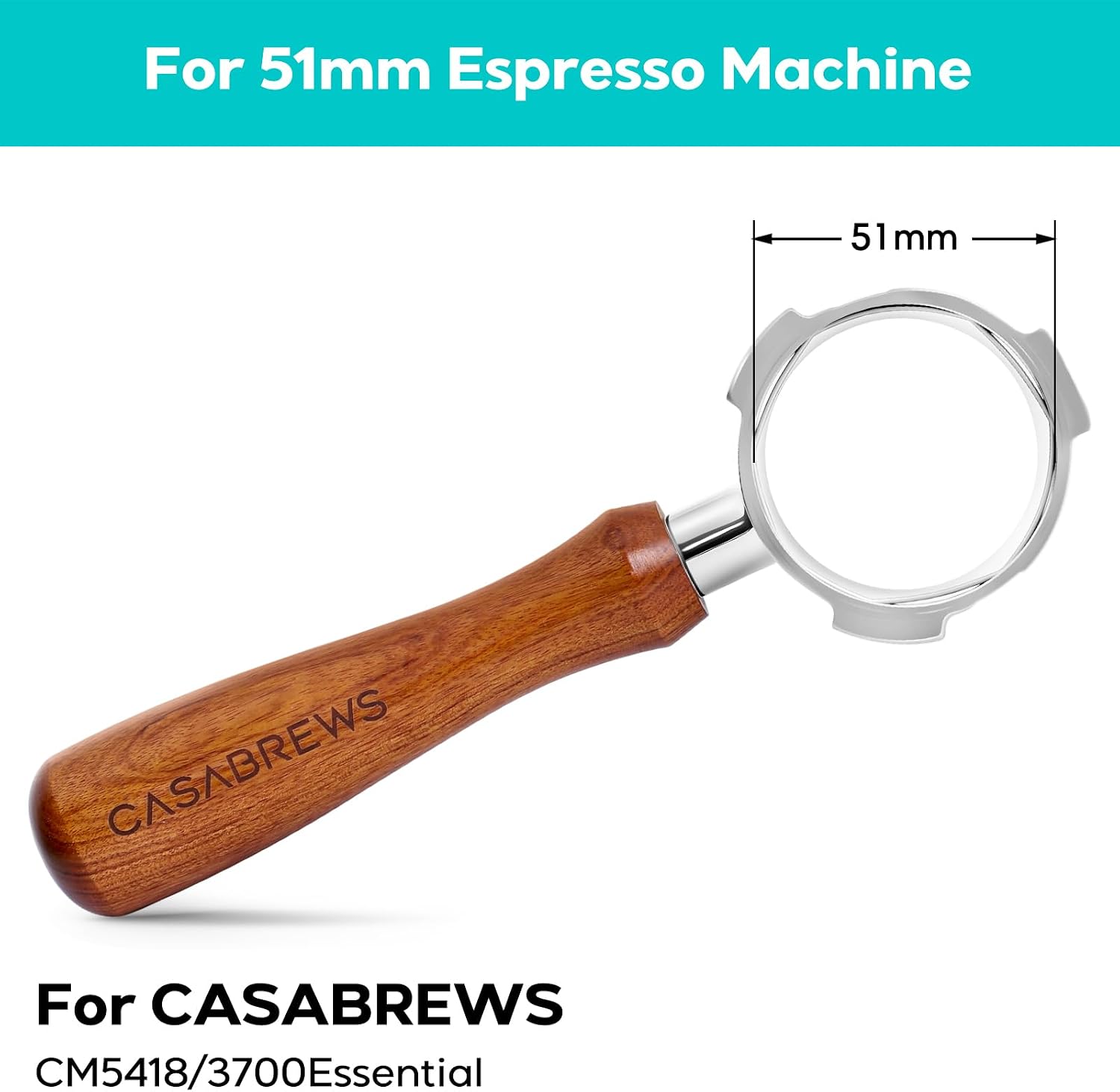 For 51mm Espresso Machine

51 mm

CASABREWS

For CASABREWS CM5418/3700Essential