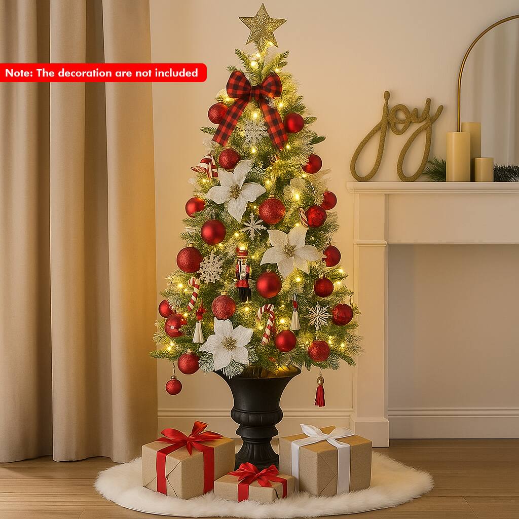 Note: The decorations are not included.