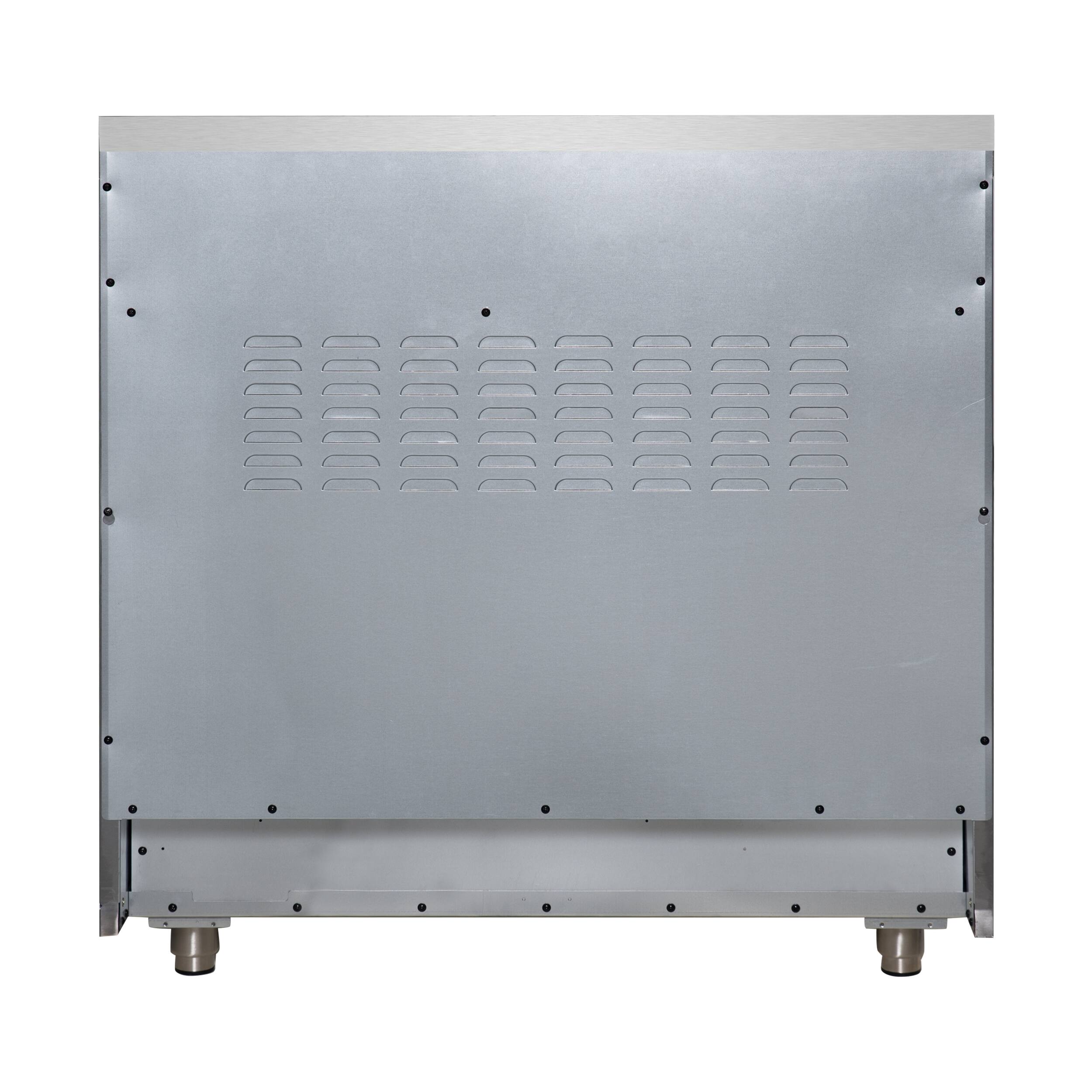Alt View 8. Kucht - 36 Inch Induction Range in Stainless Steel with 5 Elements and Bridge Zone - Stainless Steel.