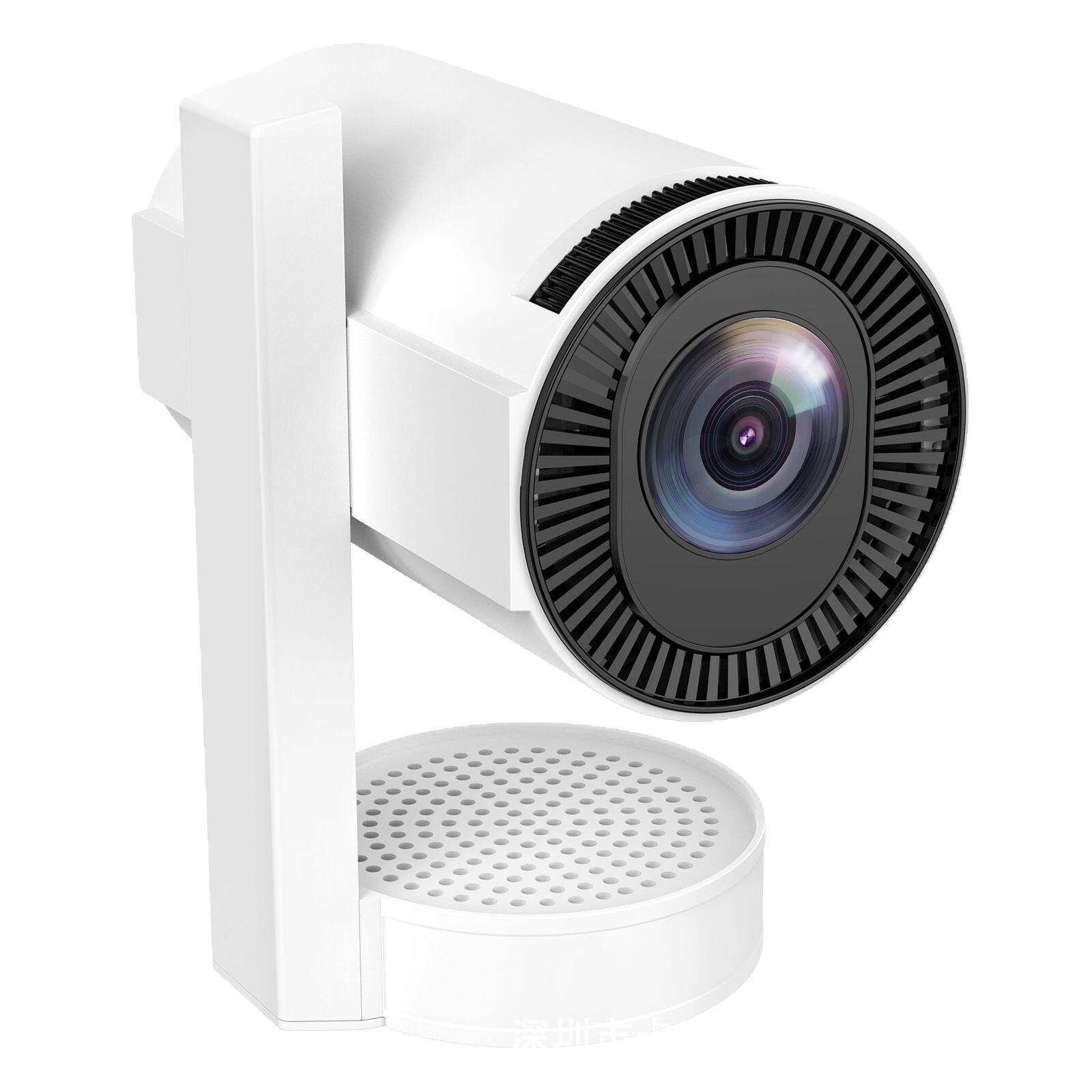 Front. Cluzine - Portable Smart Multimedia Projector, 180" Screen, 270° Rotatable, 5G WiFi & Bluetooth 5.2.