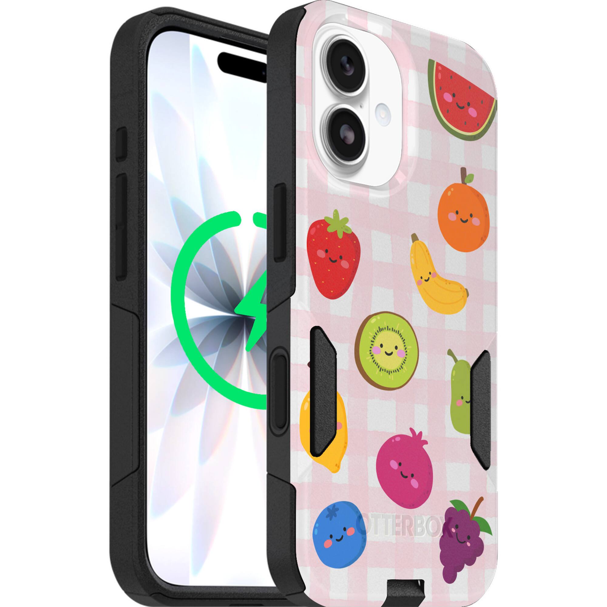 OtterBox - Artist Edition MagSafe Commuter Series Case for iPhone 17 - Jelly Fruit