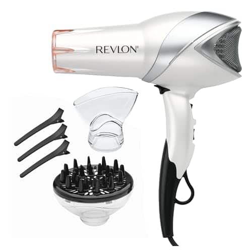 DORLUKFU - Infrared Hair Dryer with Diffuser & Concentrator - Ionic Ceramic Blow Dryer for Frizz Control, Shine, Soft Hair &