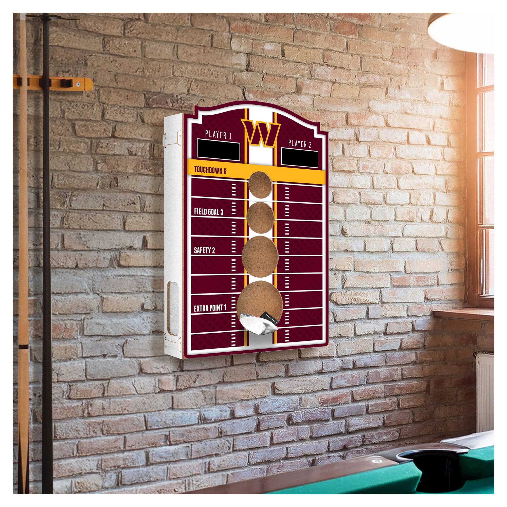 PLAYER 1  
TOUCHDOWN 6  
FIELD GOAL 3  
SAFETY 2  
EXTRA POINT 1  

PLAYER 2