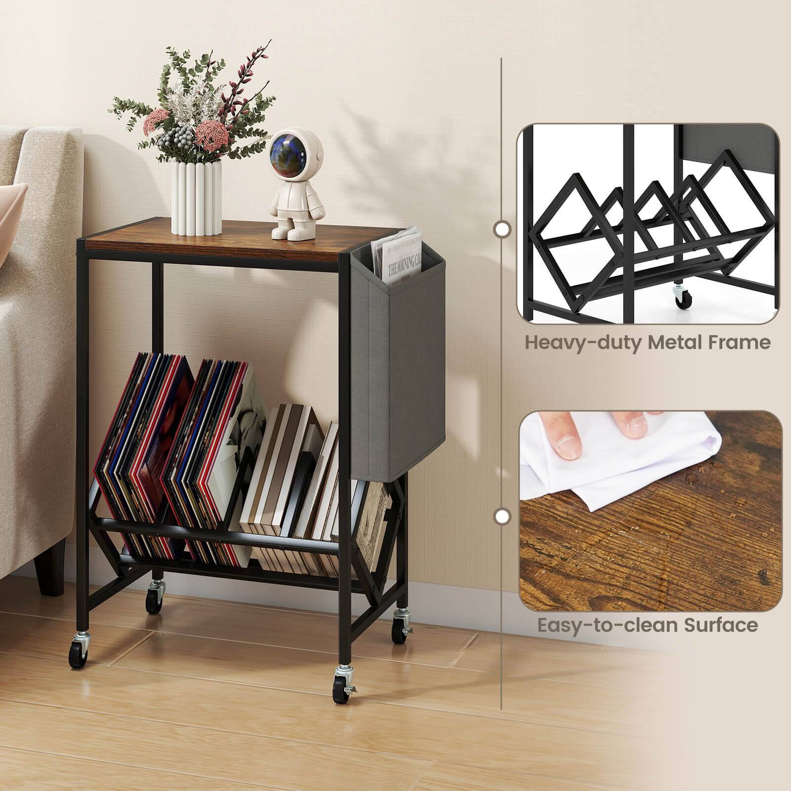 Heavy-duty Metal Frame  
Easy-to-clean Surface