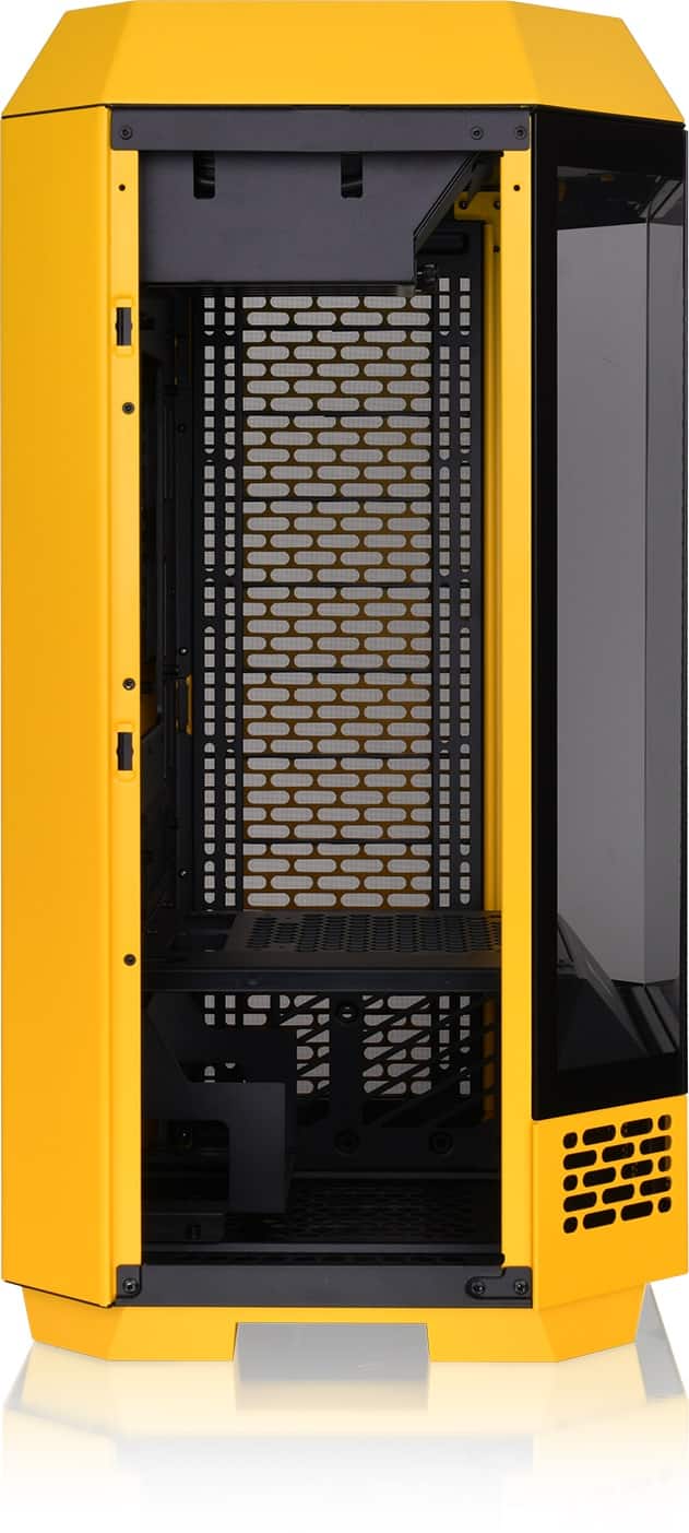 Alt View 16. Thermaltake - The Tower 300 Micro ATX PC Case - Bumblebee Yellow.