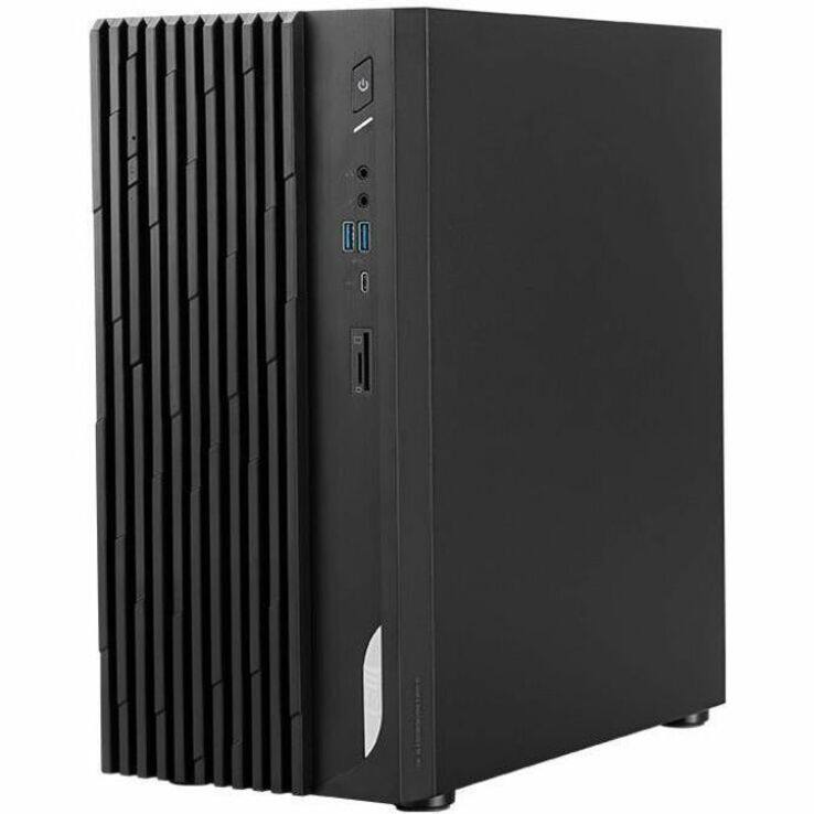 Alt View 2. MSI - MSI PRO DP180 14th PRO DP180 14ANVL-1023US Desktop Computer - Intel Core i5 14th Gen i5-14400F - 16 GB - 1 TB SSD - Black.